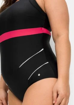 Sheego Badeanzug Mit Kontrastdetails Und Shaping-Effekt -Sommertraum Mode 14767900289 04MRE 02 SH