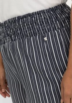 Sheego Gestreifte Strandhose Mit Weitem Bein -Sommertraum Mode 14768701739 04MXG 02 SH