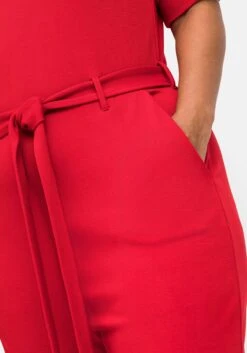 Jumpsuit Mit Bindegürtel Und Weitem Bein 12 Jumpsuit Mit Bindegürtel Und Weitem Bein -Sommertraum Mode 14769300262 04MQB 02 SH