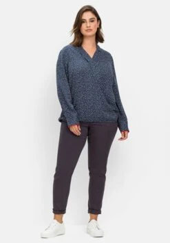 Sheego Tunika Mit Tupfenprint, In Wickeloptik 11 Sheego Tunika Mit Tupfenprint, In Wickeloptik -Sommertraum Mode 14775602119 04MU6 02 SH