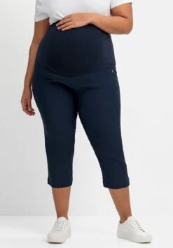Sheego Umstandshose In 3/4-Länge, Mit Überbauchbund 16 Sheego Umstandshose In 3/4-Länge, Mit Überbauchbund -Sommertraum Mode 14776200035 04O7B 02 SH