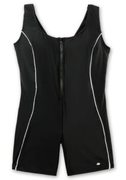 Sheego Schwimmanzug Mit Reißverschluss Und Kurzem Bein -Sommertraum Mode 14777100289 04MUR 00 SH