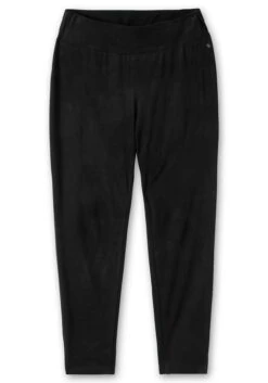 Sheego Leggings In Velourslederoptik Vorn -Sommertraum Mode 14784100289 04N8S 00 SH