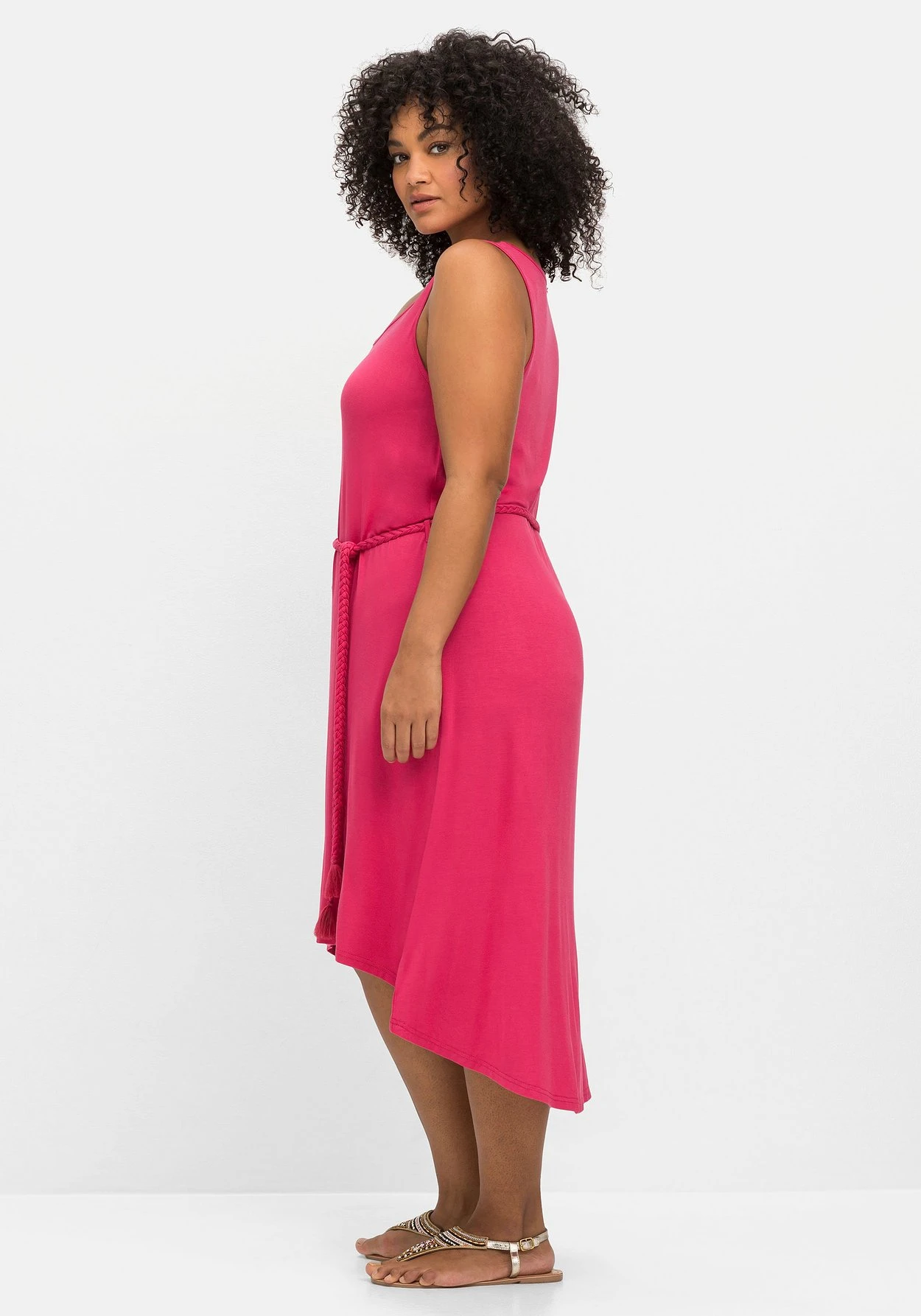 Sheego Strandkleid In A-Linie, Hinten Länger Als Vorn 3 Sheego Strandkleid In A-Linie, Hinten Länger Als Vorn – Bild 2