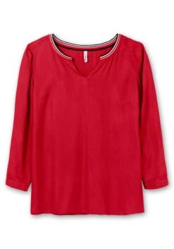 Sheego Tunika Mit Kontrastfarbenem Ausschnitt -Sommertraum Mode 14787701758 04NNG 00 SH