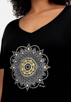 Sheego Strand-Longshirt Mit Frontdruck, In Oversized-Form -Sommertraum Mode 14788200289 04NHX 02 SH