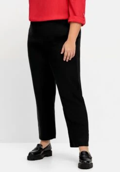 Sheego Schmale Hose Mit Gummibund Aus TENCEL™ Lyocell -Sommertraum Mode 14791300289 04Q0C 02 SH