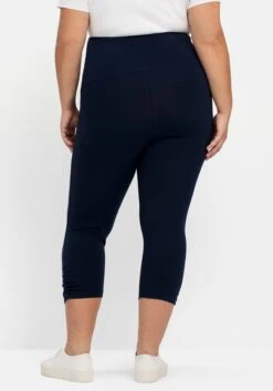 Sheego Umstands-Leggings In Caprilänge, Mit Überbauchbund -Sommertraum Mode 14794100047 04O82 02 SH