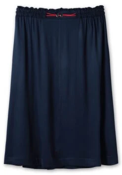 Sheego Midirock In A-Linie, Mit Tunnelzugbund Und Seitentaschen 12 Sheego Midirock In A-Linie, Mit Tunnelzugbund Und Seitentaschen -Sommertraum Mode 14875500035 04PQN 00 SH