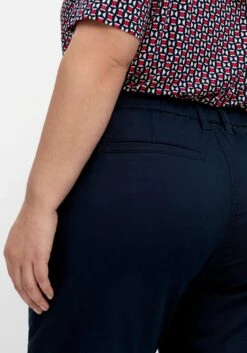 Sheego 7/8-Cargohose Mit Gummibund Und Elastischem Saum -Sommertraum Mode 14879800035 04PXX 02 SH