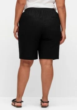 Sheego Bermudas Im Leinen-Mix, Mit Gummibund -Sommertraum Mode 14879900289 04XKK 02 SH