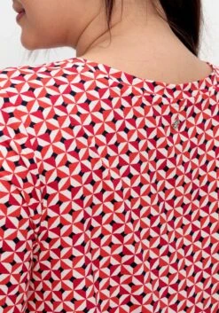 Sheego Shirt Mit Grafischem Muster Und Saumgummi -Sommertraum Mode 14889500779 04QAL 02 SH