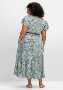 Maxikleid Im Paisleymuster, Mit Smokbund -Sommertraum Mode 14898701463 04QN7 01 SH