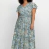 Maxikleid Im Paisleymuster, Mit Smokbund -Sommertraum Mode 14898701463 04QNB 02 SH