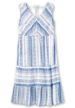 Ärmelloses Maxikleid Mit Alloverdruck -Sommertraum Mode 14902201463 04QPA 00 SH