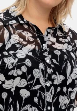 Sheego Floral Bedruckte Chiffonbluse Mit Unterziehtop 12 Sheego Floral Bedruckte Chiffonbluse Mit Unterziehtop -Sommertraum Mode 14903802231 04OWA 02 SH