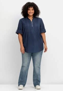 Tunika Mit Eingewebten Streifen -Sommertraum Mode 14904200018 04QTZ 02 SH