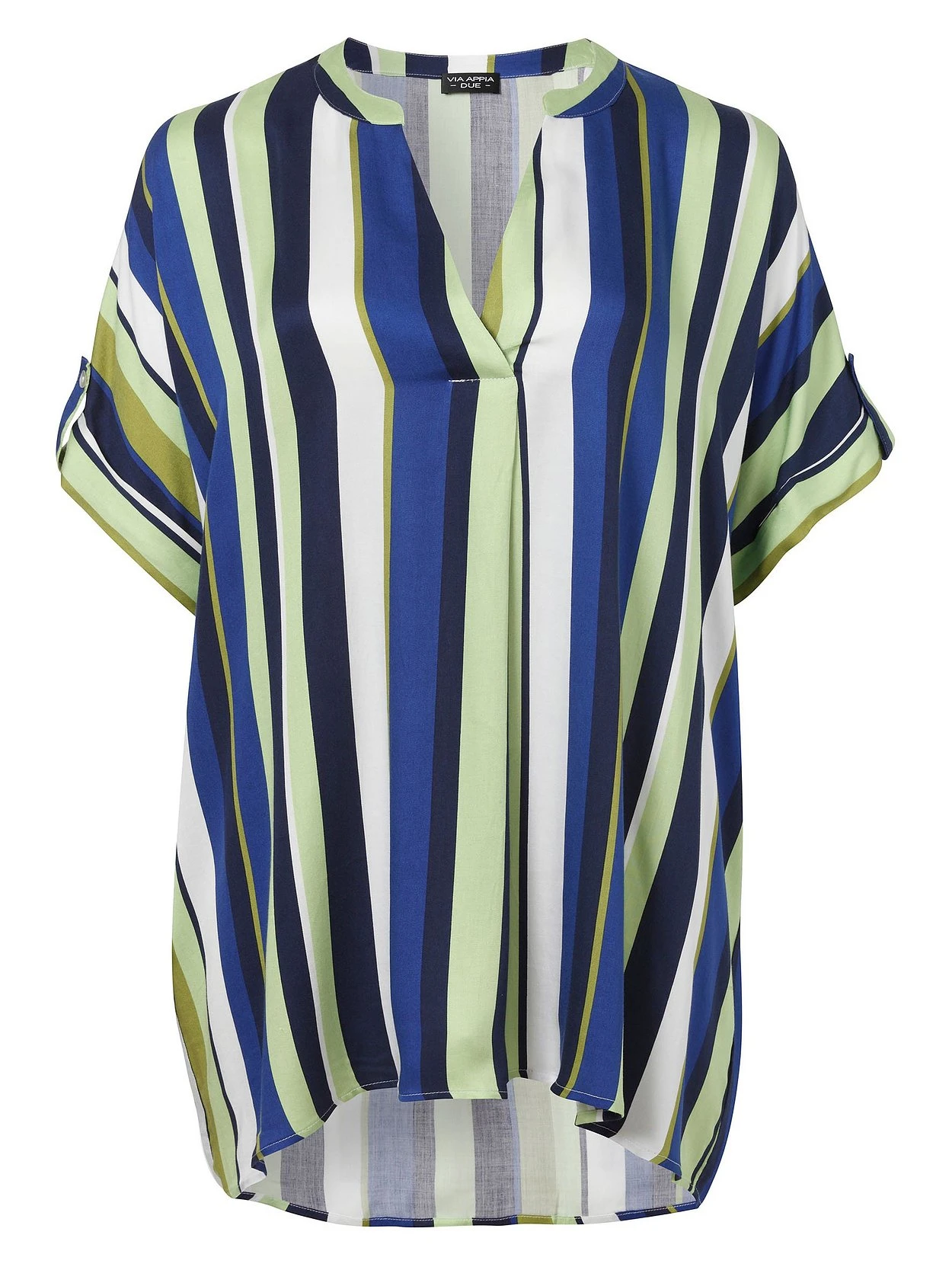 Tunika Mit Allover-Streifen, In Leichter A-Linie 3 Tunika Mit Allover-Streifen, In Leichter A-Linie