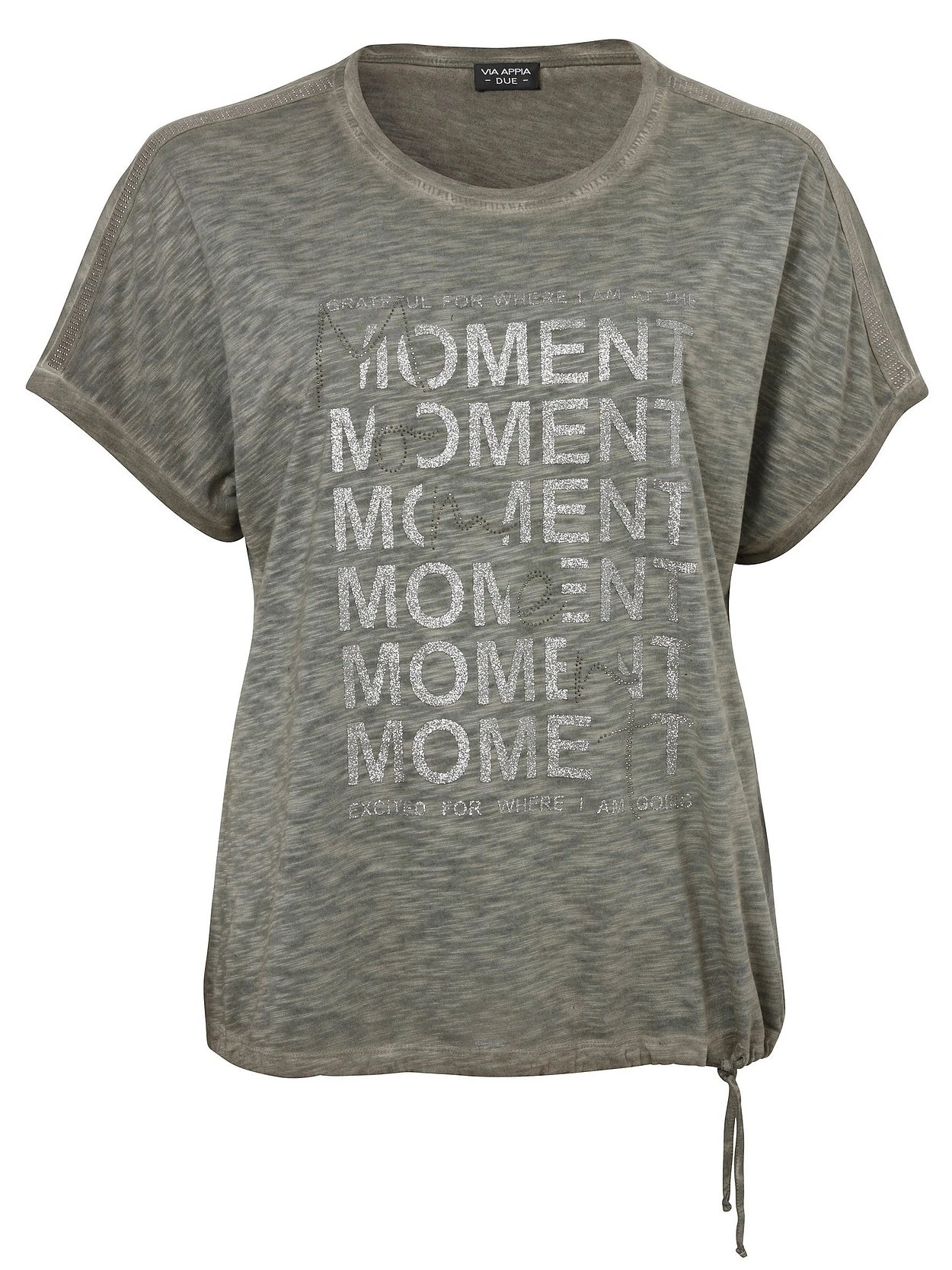 Shirt Mit Frontdruck Und Tunnelzug Im Saum 3 Shirt Mit Frontdruck Und Tunnelzug Im Saum