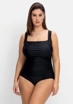 Sommertraum Mode 4 Sheego Badeanzug Mit Raffung Und Shaping-Einsatz