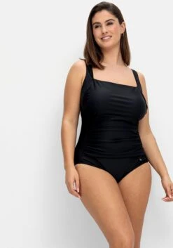 Sheego Badeanzug Mit Raffung Und Shaping-Einsatz -Sommertraum Mode 14964700289 04RD5 01 SH