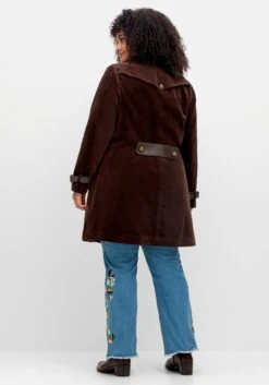 Samt-Kurzmantel Mit Doppelreihiger Knopfleiste -Sommertraum Mode 14968700335 04SPX 01 SH