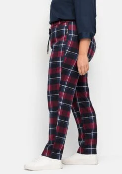 Sheego Karo-Joggpants Mit Stretchbund Und Bindeband -Sommertraum Mode 14984100035 04STA 02 SH