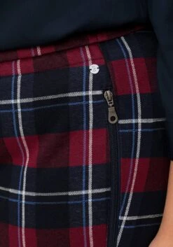 Sheego Karo-Joggpants Mit Stretchbund Und Bindeband -Sommertraum Mode 14984100035 04STC 02 SH