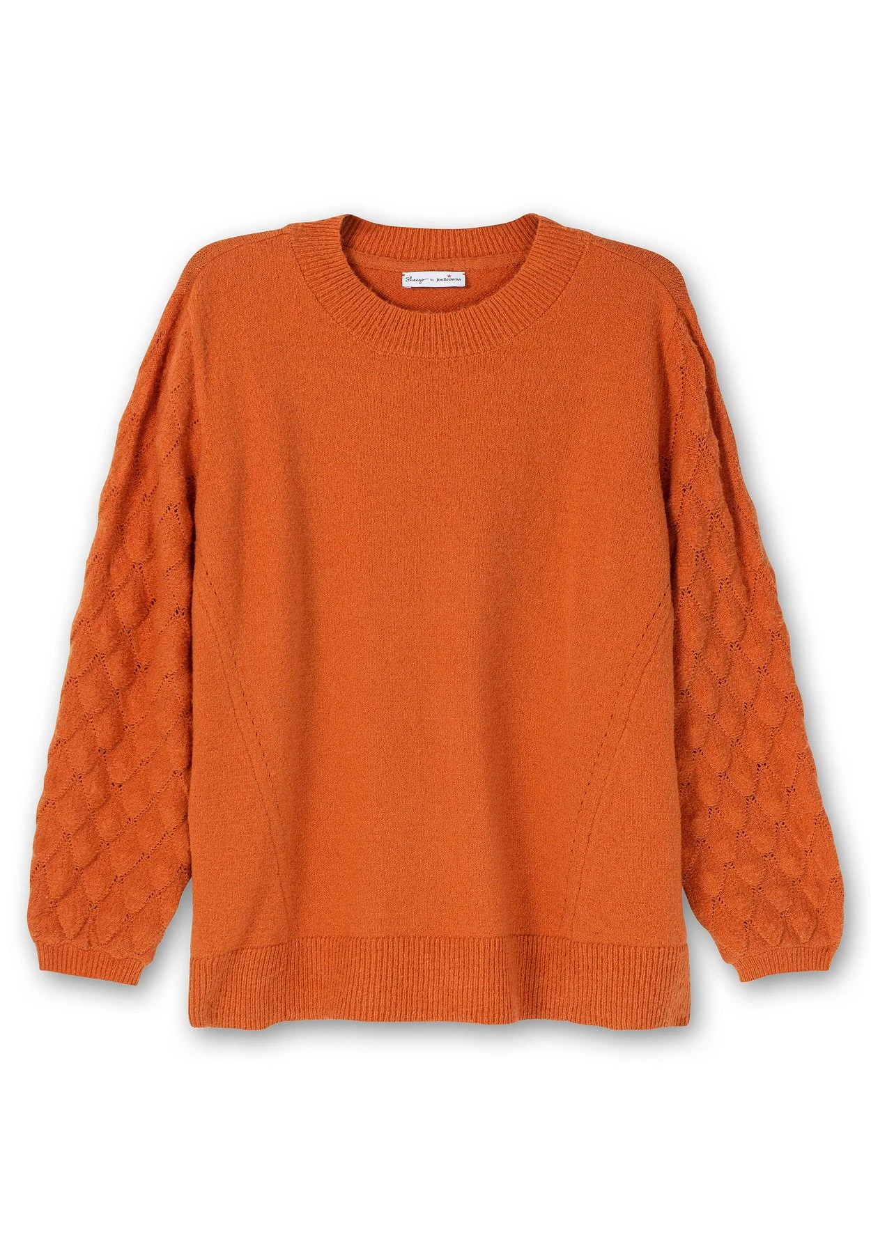 Pullover Mit Rauten- Und Ajourmuster 5 Pullover Mit Rauten- Und Ajourmuster – Bild 3