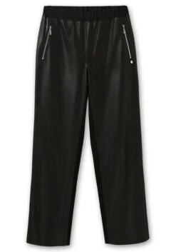 Sheego Gerade Hose Mit Stretchbund, Im Materialmix 12 Sheego Gerade Hose Mit Stretchbund, Im Materialmix -Sommertraum Mode 15009300289 04UFM 00 SH