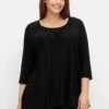 Sheego 3/4-Arm-Shirt In Petite-Passform, In Weiter A-Linie 2 Sheego 3/4-Arm-Shirt In Petite-Passform, In Weiter A-Linie -Sommertraum Mode 15011200289 04UN6 01 SH