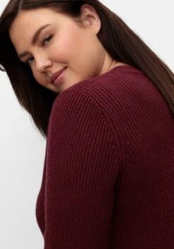 Sheego Pullover Im Patentstrickmuster, In A-Linie -Sommertraum Mode 15011300265 04UE2 02 SH