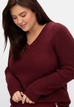 Sheego Pullover Im Patentstrickmuster, In A-Linie -Sommertraum Mode 15011300265 04UE3 02 SH