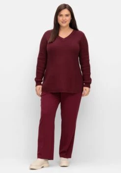 Sheego Pullover Im Patentstrickmuster, In A-Linie -Sommertraum Mode 15011300265 04UE8 02 SH