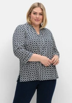 Sheego Tunika Mit Grafischem Alloverprint