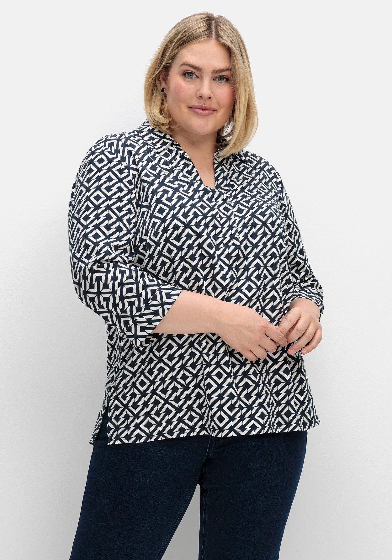 Sheego Tunika Mit Grafischem Alloverprint 3 Sheego Tunika Mit Grafischem Alloverprint