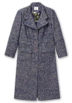 Mantel In Bouclé-Optik, In Leicht Taillierter Form 11 Mantel In Bouclé-Optik, In Leicht Taillierter Form -Sommertraum Mode 15035100025 04WRO 00 SH