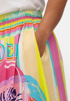 Maxirock Aus Viskose, Im Multicolor-Muster -Sommertraum Mode 15044301098 04XLV 02 SH