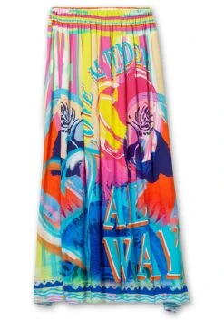 Maxirock Aus Viskose, Im Multicolor-Muster -Sommertraum Mode 15044301098 04XLZ 00 SH