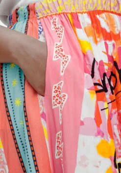 Maxirock Aus Viskose, Im Multicolor-Mustermix -Sommertraum Mode 15045300433 04WM8 02 SH