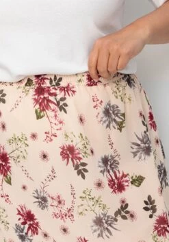 Sheego Maxirock Mit Floralem Alloverprint -Sommertraum Mode 15071300474 04VFI 02 SH