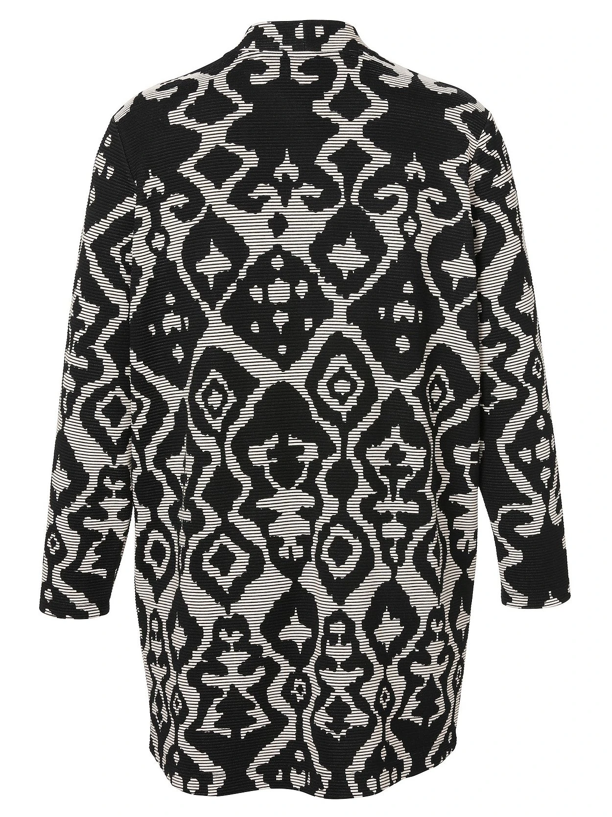 Gemusterter Cardigan In Ottoman-Qualität 4 Gemusterter Cardigan In Ottoman-Qualität – Bild 2